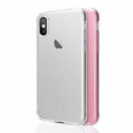 ITSkins ITSKINS slim silikone Protect Gel iPhone X/Xs cover dobbelt 2x pakke Klar & Lyse rÃ¸d