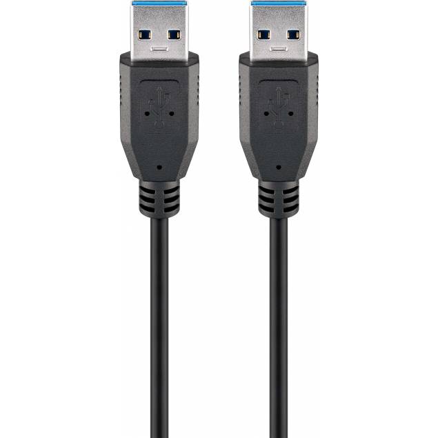 USB til USB kabel på 1,5m type A til type-A
