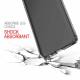 ITSKINS Cover til Samsung Galaxy A6+ Gennemsigtigt Sort