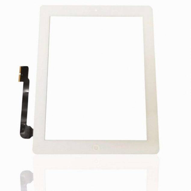 iPad 2 digitizer hvid. Semi org.