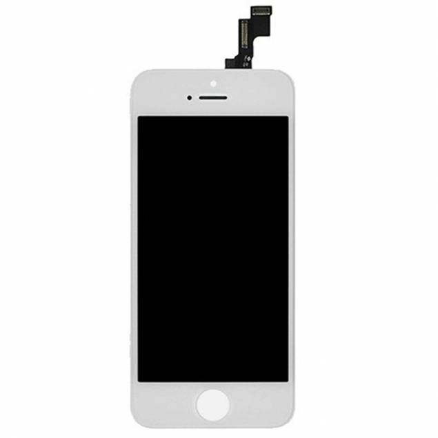 iPhone SE skærm hvid. Semi org.