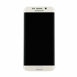 Samsung Galaxy S6 Edge hvid. Semi org.