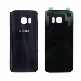 Samsung Galaxy S7 Edge Bagplade sort