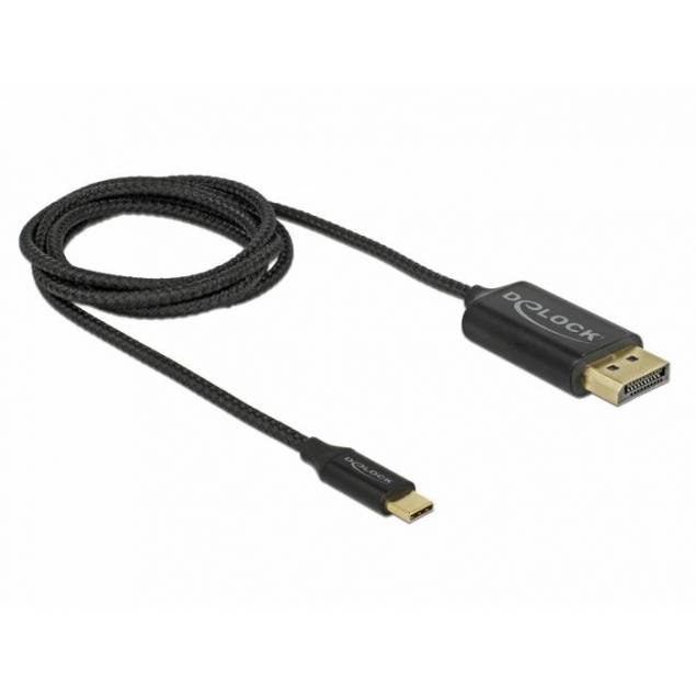 USB-C til Displayport kabel Delock