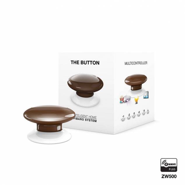 Fibaro The Button - brown