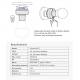 Sonoff Slampher RF wifi smart pærer holder