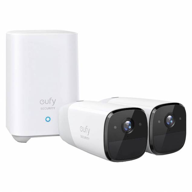 Eufy EufyCam 2 pro (2x kamera) med homekit