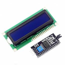 IIC / 12C 1602 LCD Skærm med Board modul til Arduino