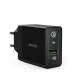 Anker PowerPort+ 1 Quick Charge 3.0 Vægo...