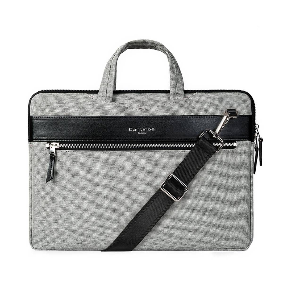 Skinnende reagere Afvise Cartinoe London Style 13" MacBook taske - grå - Gixmo.dk