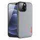 DUX DUCIS Fino iPhone 13 6,1" cover med vævet overflade - grå