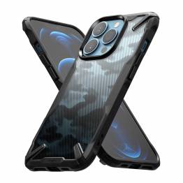  Ringke Fusion X iPhone 13 Pro hårdført cover - Sort camo