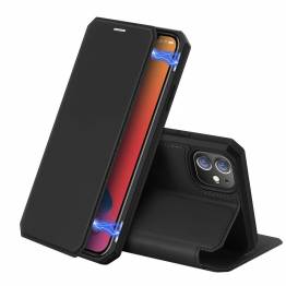 DUX DUCIS iPhone 12 / 12 Pro 6,1" cover med kortplads og klap - Sort