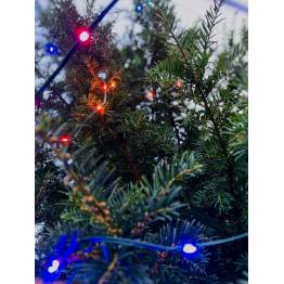  Tuya Smart juletræs RGB LED lyskæde WiFi - 10m - 100 farvede lys