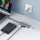 Ugreen USB-C til 4-port USB Hub med MicroUSB til ekstra strøm