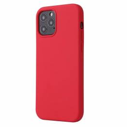  iPhone 13 Pro 6,1" beskyttende silikone cover - Carmine rød