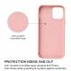 iPhone 13 mini 5,4" beskyttende silikone cover - Lyseblå