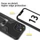 Magnetisk iPhone 13 Pro Max håndværker cover 6,7" m kickstand - Sort