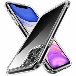 Slankt iPhone 11 Pro Max stødsikkert og beskyttende cover - Gennemsigtigt