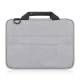 HAWEEL 15-16" MacBook taske med praktisk tilbehørs-rum og bærerem- Grå