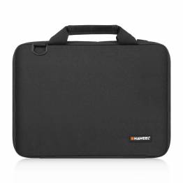  HAWEEL 15-16" MacBook taske med praktisk tilbehørs-rum og bærerem- Sort