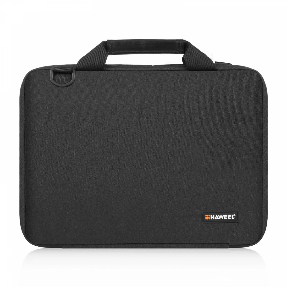Ledsager USA periode HAWEEL 15-16" MacBook taske med praktisk tilbehørs-rum og bærerem- Sort -  Gixmo.dk