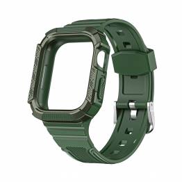 Rem og cover i ét til Apple Watch 40/41mm - Grøn