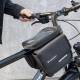 Wozinsky vandtæt pannier cykeltaske m iPhone holder til stellet - 1,5l