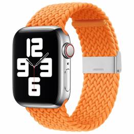 Justerbar flettet Apple Watch rem 38/40/41 mm - Orange