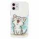 iPhone 12/12 Pro selvlysende cover - Glad kattekilling