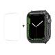 Enkay Apple Watch 7 kulfiber cover og skærmbeskyttelse - 41mm