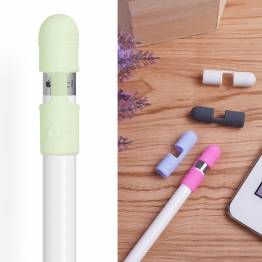 Kina OEM Anti-tabs hætte i silikone til Apple Pencil 1 - Flere farver, Farve Selvlysende grøn