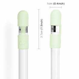  Anti-tabs hætte i silikone til Apple Pencil 1 - Hvid