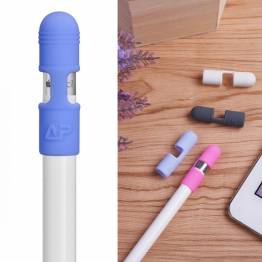Kina OEM Anti-tabs hætte i silikone til Apple Pencil 1 - Flere farver Blå