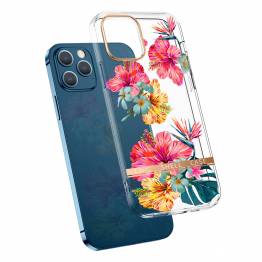 iPhone 11 Pro cover med blomster - Hibiscus