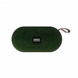 Sinox Lifestyle Travel Bluetooth højttaler med FM radio - Grøn