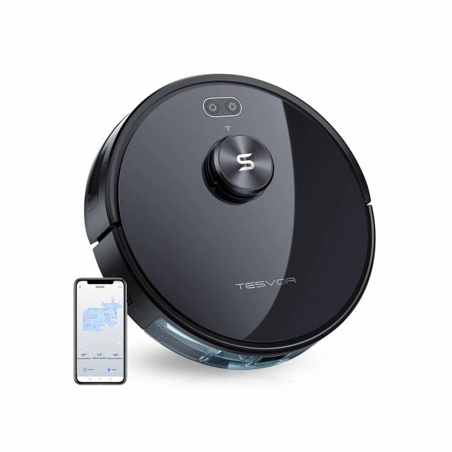 Tesvor S6 Robotstøvsuger - Sort