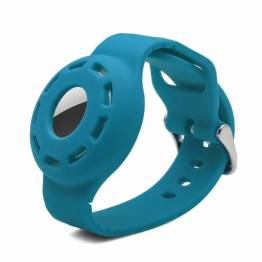 AirTag armbånd til børn i silikone - Blå