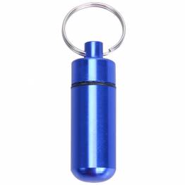 Vandtæt beholder til piller eller geocaching (bison) - Blå