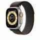 Nylon Loop rem til Apple Watch Ultra samt Watch 44/45mm - Sort