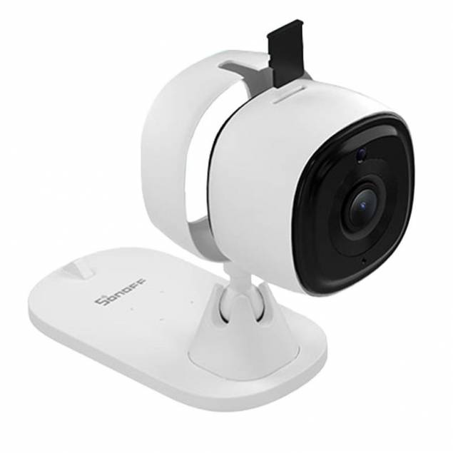 Sonoff CAM Slim 1080p overvågningskamera inkl. oplader - Hvid