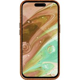  MOTIF iPhone 14 Pro Max 6.7" cover - Brun (Stripes)