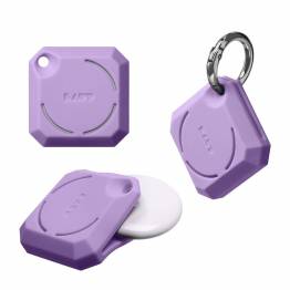 HUEX GEMS AirTags holder - Violet