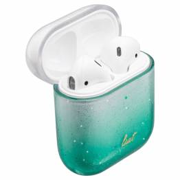 OMBRE SPARKLE AirPods cover - Mint