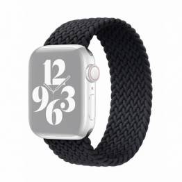 Apple Watch flettet rem 42/44/45 mm - Small - Sort