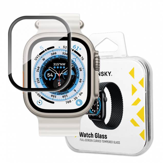 Beskyttelsesglas til Apple Watch Ultra 49mm fra Wozinsky