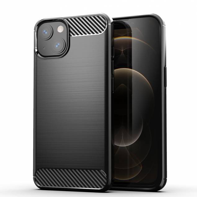 iPhone 13 cover - Carbon look