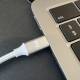 M7 hårdført Mac / iPhone / USB-C PD 100W opladningskabel - hvid - 2m
