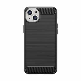 iPhone 15 Plus cover - Carbon look
