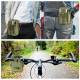 Bæltetaske til vandrere, geocachere, cyklister osv med iPhone plads - Grøn